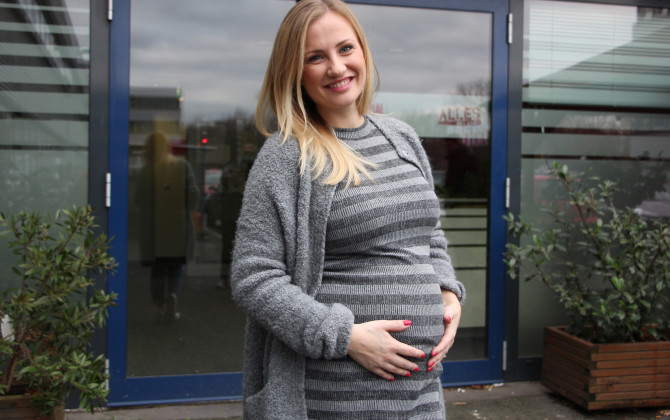 Anias Baby wird wohl bald kommen!